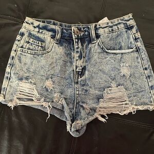 Jean shorts